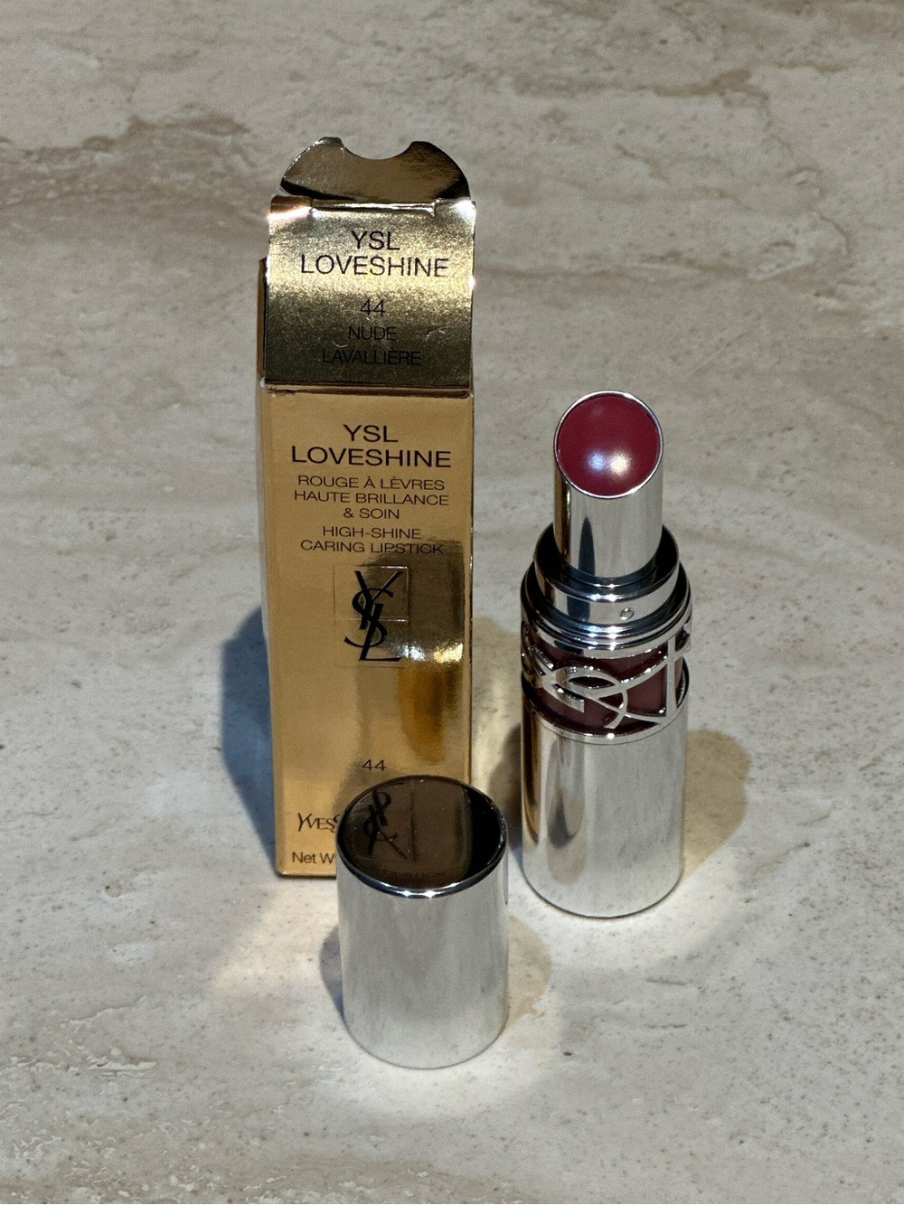 YSL Loveshine lipstick - 44 Nude Lavalliere